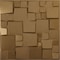 Ekena Millwork 19 5/8in. W x 19 5/8in. H Modern Square EnduraWall Decorative 3D Wall Panel Covers 2.67 Sq. Ft. WP20X20MSCGH - alternate 1